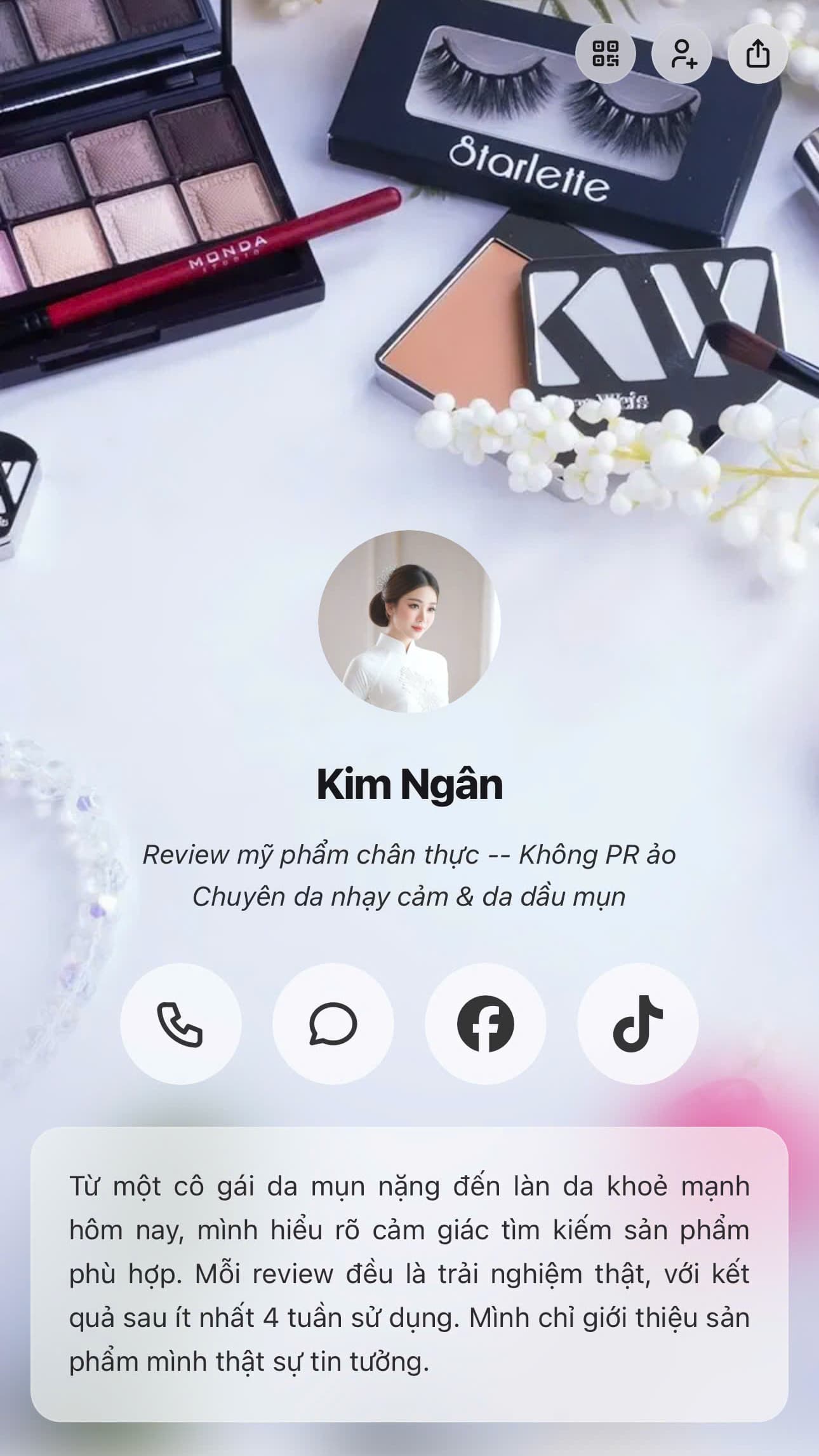 Việt Link In Bio cá nhân hóa