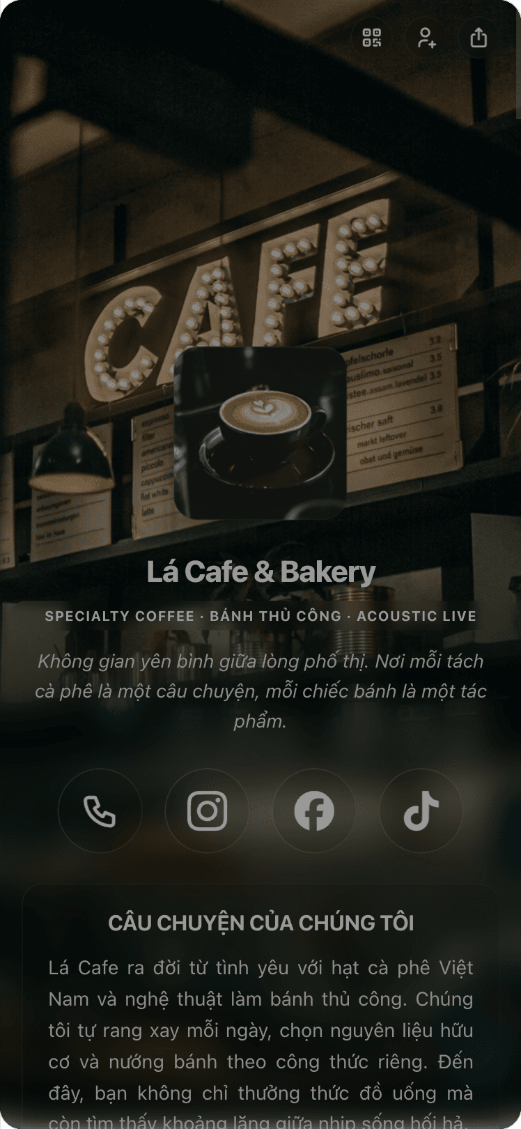 Trang Lá Cafe